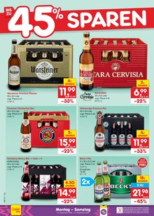 Bier im Netto Marken-Discount Prospekt "Aktuelle Angebote" mit 73 Seiten (Magdeburg)