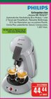Kaffeepadmaschine „Senseo HD 7806/37“ im Angebot bei Marktkauf in Altenburg Kaffeepadmaschine „Senseo HD 7806/37“ Angebote von PHILIPS bei Marktkauf Altenburg für 44,44 €