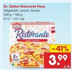 Ristorante Pizza Angebote von Dr. Oetker bei Netto Marken-Discount Saarlouis für 3,99 €