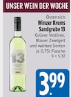 Sandgrube 13 Grüner Veltliner von Winzer Krems im aktuellen EDEKA Prospekt für 3,99 €