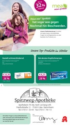 mea - meine apotheke Prospekt für Calw mit 4 Seiten mea - meine apotheke Prospekt für Calw: "Unsere Oktober-Angebote", 4 Seiten, 01.10.2025 - 31.10.2025