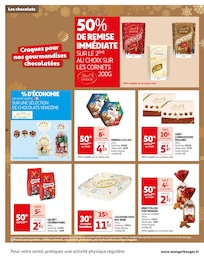 Offre Lindt dans le catalogue Auchan Hypermarché du moment à la page 36