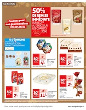 Promos Lindt dans le catalogue "MES 25 JOURS AUCHAN" de Auchan Hypermarché à la page 36