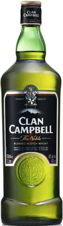 Whisky - Clan Campbell - Casino Shop Whisky - Clan Campbell à 20,89 € dans le catalogue Casino Shop "# Prêt à croquer des promos ?"