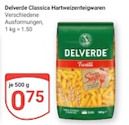Classica Hartweizenteigwaren im Angebot bei GLOBUS in Krefeld Classica Hartweizenteigwaren Angebote von Delverde bei GLOBUS Krefeld für 0,75 €