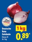 Deutsche Rote Zwiebeln für 0,89 € bei Lidl im Angebot Deutsche Rote Zwiebeln im aktuellen Lidl Prospekt
