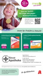 mea - meine apotheke Prospekt für Beerfelden mit 4 Seiten mea - meine apotheke Prospekt für Beerfelden: "Unsere Dezember-Angebote", 4 Seiten, 01.12.2025 - 31.12.2025