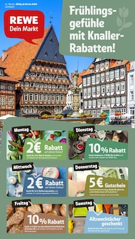 Brötchen im REWE Prospekt "Dein Markt" mit 26 Seiten (Hildesheim)