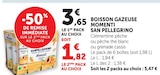 Boisson Gazeuse Momenti - San Pellegrino dans le catalogue U Express