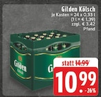 Kölsch Angebote von Gilden bei EDEKA Euskirchen für 10,99 €