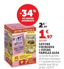 Levure chimique + sucre vanillé - Alsa à 1,97 € dans le catalogue U Express