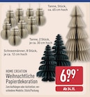 Weihnachtliche Papierdekoration Tanne ca. 65 cm hoch im ALDI Nord Prospekt Weihnachtliche Papierdekoration Tanne ca. 65 cm hoch von Home Creation im aktuellen ALDI Nord Prospekt für 6,99 €