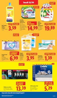 Promotion Essuie-Tout dans le prospectus Lidl, valable du 23/10/2025 au 29/10/2025 Promo Essuie-Tout dans le catalogue Lidl du moment à la page 21