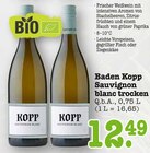 Sauvignon blanc trocken Angebote von Kopp bei E center Rastatt für 12,49 €