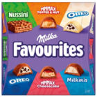 Schokolade Alpenmilch oder Favourites Angebote von Milka bei REWE Hürth für 2,49 €