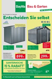 Aktueller BayWa Bau- und Gartenmärkte Baumärkte Prospekt in Arnbruck und Umgebung, "Hier bin ich gern" mit 24 Seiten, 29.09.2025 - 04.10.2025