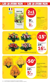 Promotion Terreau dans le prospectus Super U, valable du 06/10/2026 au 18/10/2026 Promo Terreau dans le catalogue Super U du moment à la page 32