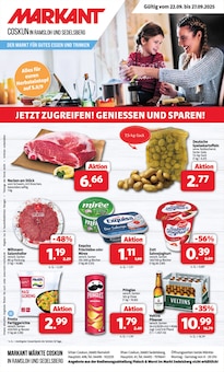 Aktueller Markant Nordwest Prospekt "DER MARKT FÜR GUTES ESSEN UND TRINKEN" Seite 1 von 16 Seiten für Saterland
