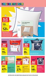 Promos Matelas dans le catalogue "L'ÉTÉ À LA PLAGE, LA RENTRÉE À LA PAGE." de Carrefour Matelas en promo dans le catalogue Carrefour à la page 65