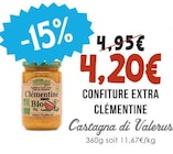 Confiture Extra Clémentine Bio - Castagna di Valerus à 4,20 € dans le catalogue Naturalia