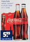 Aktuelle Coca Cola Angebote bei Getränkewelt HSE in Gelsenkirchen Aktuelles Coca-Cola Angebot bei Getränkewelt HSE in Gelsenkirchen ab 5,99 €