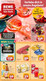 REWE Prospekt Dein Markt mit 34 Seiten
