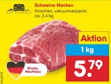 Schweine-Nacken bei Netto Marken-Discount im Prospekt "" für 5,79 €