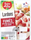 Lardons fumés au bois de hêtre & de chêne - SAINT ALBY en promo chez Lidl Marseille à 1,48 €