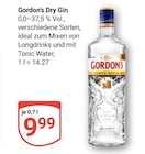 Dry Gin im Angebot bei GLOBUS in Wetzlar Dry Gin Angebote von Gordon's bei GLOBUS Wetzlar für 9,99 €