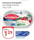 Schwaaner Heringsfilet Angebote von Sywan bei GLOBUS Braunschweig für 1,29 €