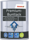 Premium-Buntlack von toom im aktuellen toom Baumarkt Prospekt