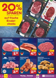 Netto Marken-Discount Rindfleisch im Prospekt 