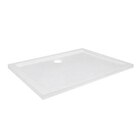 Receveur de douche extra-plat acrylique rectangulaire 80x100cm blanc "ADELAN" - Brico Dépôt à Caen Receveur de douche extra-plat acrylique rectangulaire 80x100cm blanc "ADELAN" en promo chez Brico Dépôt Caen à 109,00 €