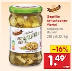 Artischocken im Netto Marken-Discount Prospekt Gegrillte Artischocken-Viertel von Cuarenta im aktuellen Netto Marken-Discount Prospekt für 1,49 €