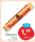 Toblerone für 1,69 € bei budni im Angebot Toblerone im aktuellen budni Prospekt