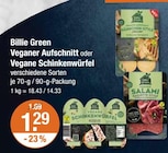Veganer Aufschnitt von Billie Green im aktuellen V-Markt Prospekt für 1,29 €
