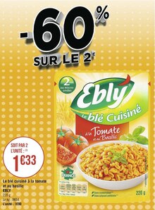 Aide À La Cuisine - EBLY - Casino Supermarchés Aide À La Cuisine - EBLY à 1,33 € dans le catalogue Casino Supermarchés "Les 366 jours les + promo de France"