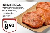 Grillsteak im Angebot bei GLOBUS in Castrop-Rauxel Grillsteak Angebote von GLOBUS bei GLOBUS Castrop-Rauxel für 8,90 €
