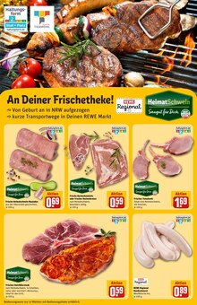 Bratwurst im aktuellen REWE Prospekt (Oberhausen) Bratwurst im REWE Prospekt "Dein Markt" mit 35 Seiten (Oberhausen)