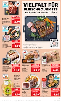 Schweinefleisch im Kaufland Prospekt "Aktuelle Angebote" mit 52 Seiten (Berlin)
