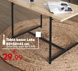 Table basse Loka dans le catalogue Maxi Bazar