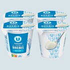Yaourt au lait de brebis - U - Super U à Montpellier Yaourt au lait de brebis - U en promo chez Super U Montpellier à 1,53 €