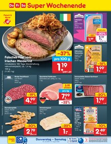 Rindfleisch im Netto Marken-Discount Prospekt "Aktuelle Angebote" mit 76 Seiten (Halle (Saale))