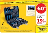 Coffret à outils 87 PIECES - SCHEPPACH - U Express à Bron Coffret à outils 87 PIECES - SCHEPPACH en promo chez U Express Bron à 19,99 €