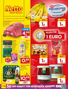 Kaffee im Netto Marken-Discount Prospekt "Aktuelle Angebote" mit 76 Seiten (Coburg)