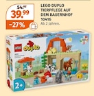 DUPLO Tierpflege auf dem Bauernhof im Müller Prospekt DUPLO Tierpflege auf dem Bauernhof von LEGO im aktuellen Müller Prospekt für 39,99 €