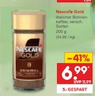 Gold im Angebot bei Netto Marken-Discount in Rostock Gold Angebote von Nescafe bei Netto Marken-Discount Rostock für 6,99 €