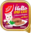 Hello my cat Schlemmerhappen mit Rind von Gut & Günstig im aktuellen EDEKA Prospekt für 0,25 €