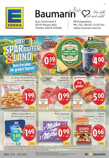 EDEKA Prospekt der Woche "Aktuelle Angebote" Seite 1, 13.10.2025 bis 18.10.2025 für Kerpen Aktueller EDEKA Prospekt "Aktuelle Angebote" Seite 1 von 24 Seiten für Kerpen