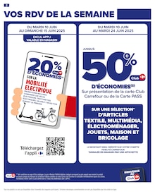 Catalogue Carrefour à Houssen cette semaine, valable du 10/06/2025 au 23/06/2025 Prospectus Carrefour à Houssen, "FÊTE DES ÉCOLES", 72 pages de promos valables du 10/06/2025 au 23/06/2025